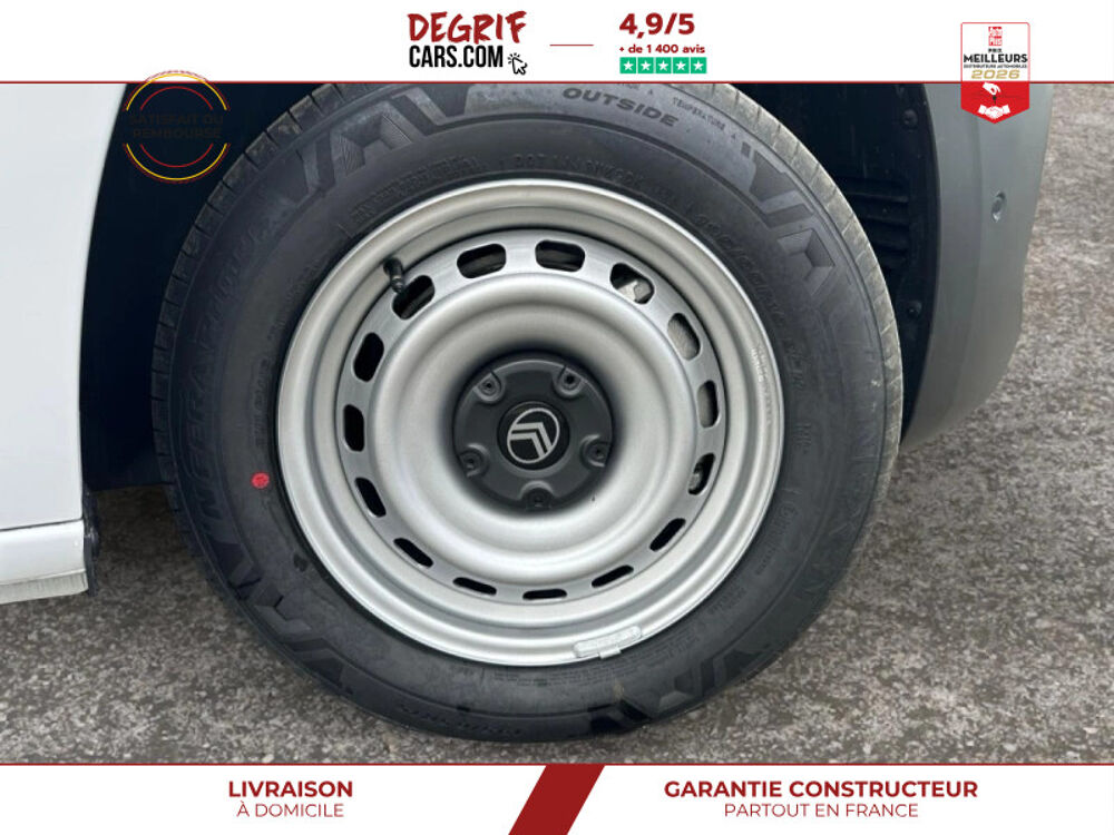 Berlingo 1.5 BlueHDi S&S 100CH FOURGON M 650KG 3 PLACES + PACK PREMIU 2025 occasion 35830 Betton