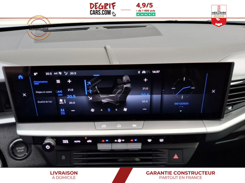 Grandland 1.2 Turbo Hybrid 145 ch e-DCT6 Edition + Pack Confort + Pack 2025 occasion 35830 Betton