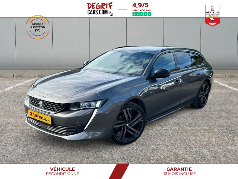 508 SW 1.5 BlueHDi 130 EAT8 GT + CUIR CHAUFFANT ET MASSANT + JAN 2022 occasion 35830 Betton
