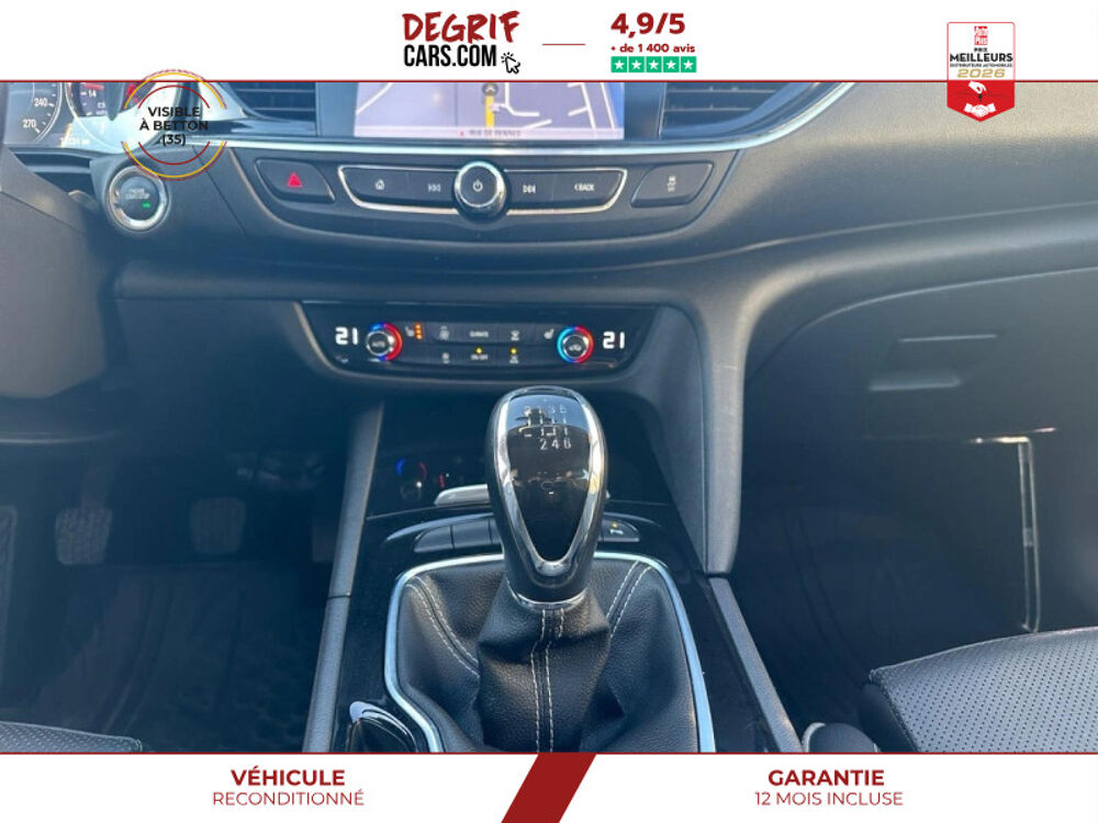 Insignia Grand Sport 1.6 CDTI 136 Edition Elite + CAMERA + CUIR CHAUF 2017 occasion 35830 Betton