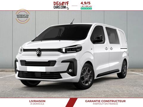 Citroën Jumpy CAB APPROFONDIE M BLUEHDI 180 S&S EAT8 + PACK CONNECTIVITE + 2025 occasion Betton 35830