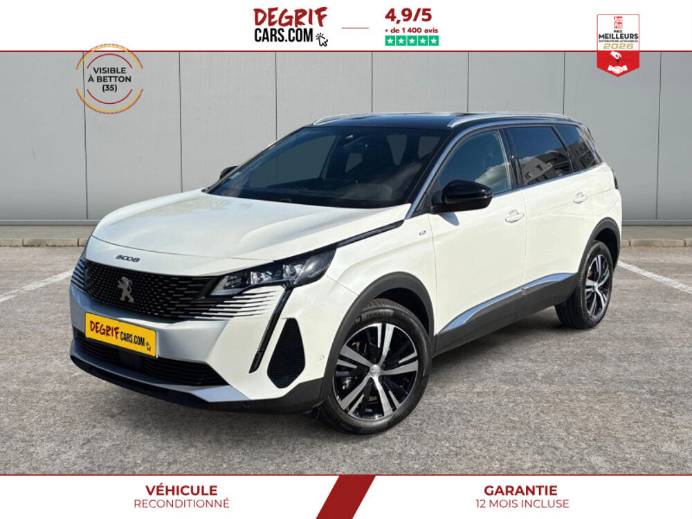 5008 1.2 PureTech 130 EAT8 GT - 7 PLACES 2023 occasion 35830 Betton