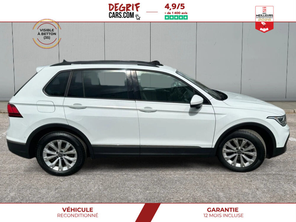 Tiguan 1.5 TSI 150 DSG7 Life + TOIT OUVRANT + TETE HAUTE + DISCOVER 2020 occasion 35830 Betton