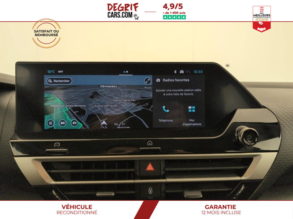 C4 Hybride 145 ch e-DCS6 Plus 2025 occasion 35830 Betton