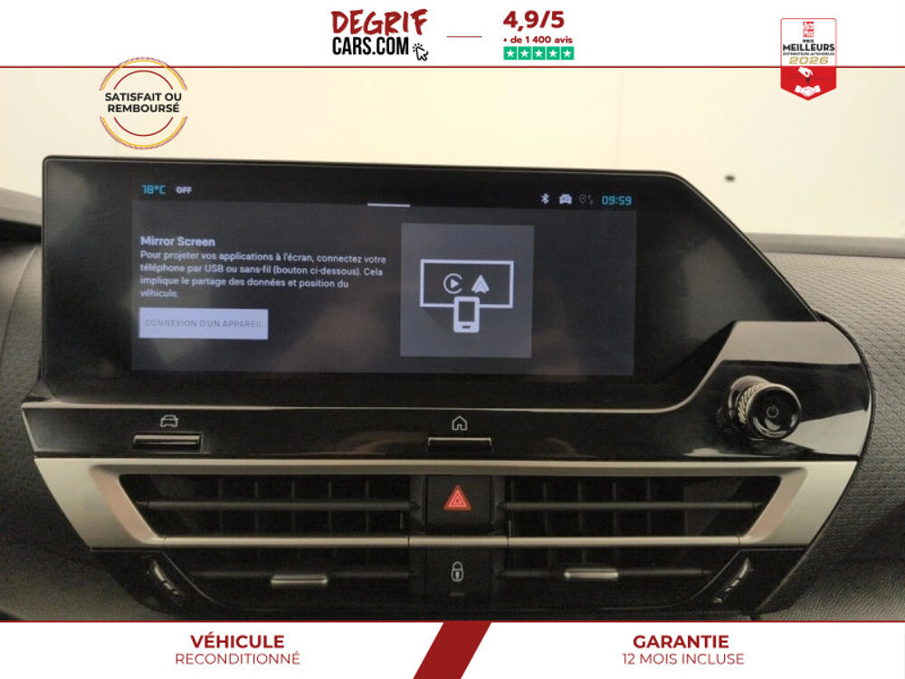 C4 Hybride 145 ch e-DCS6 Plus 2025 occasion 35830 Betton