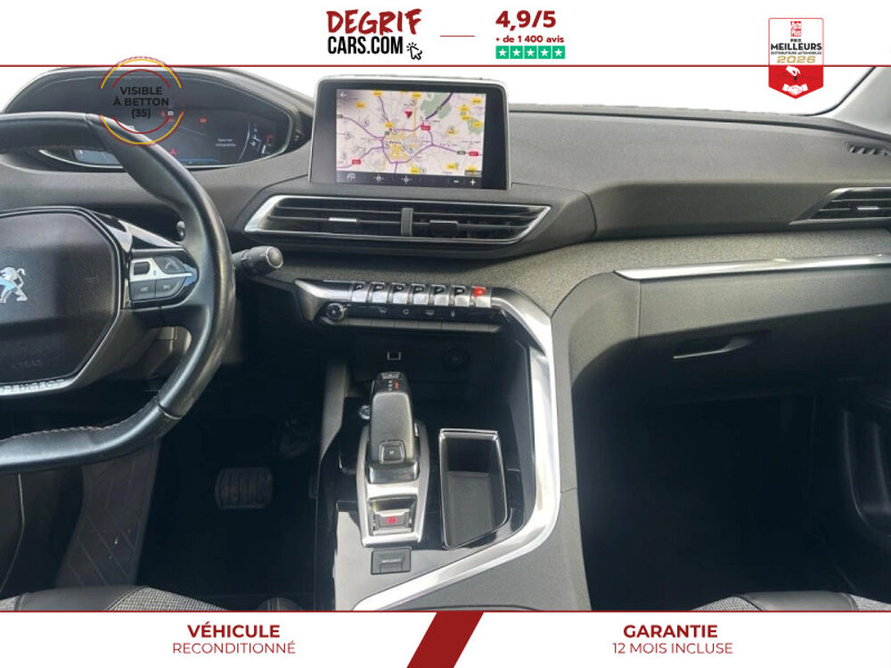 3008 1.6 THP 165 EAT6 Allure + CARPLAY + GARANTIE 12 MOIS 2017 occasion 35830 Betton