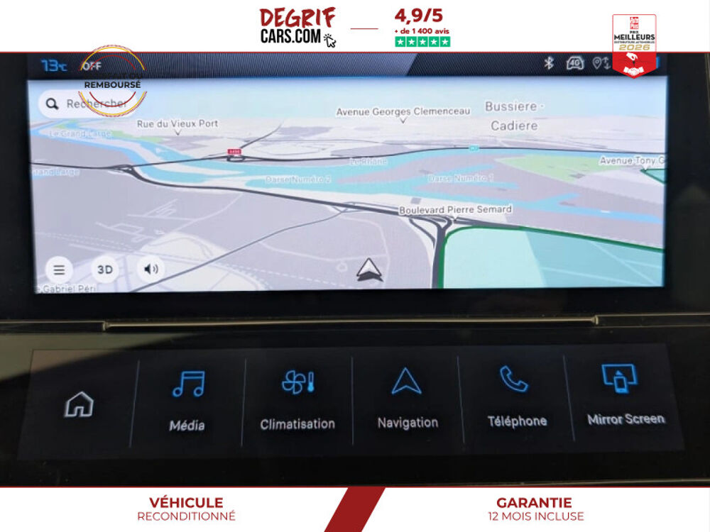 408 Hybrid 136 e-DCS6 Allure + PACK NAVIGATION 2024 occasion 35830 Betton