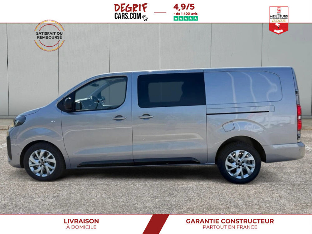 Scudo XL NOUVEAU MOTEUR 2.2 BlueHDi 180 EAT8 CABINE APPROFONDIE 5 2026 occasion 35830 Betton