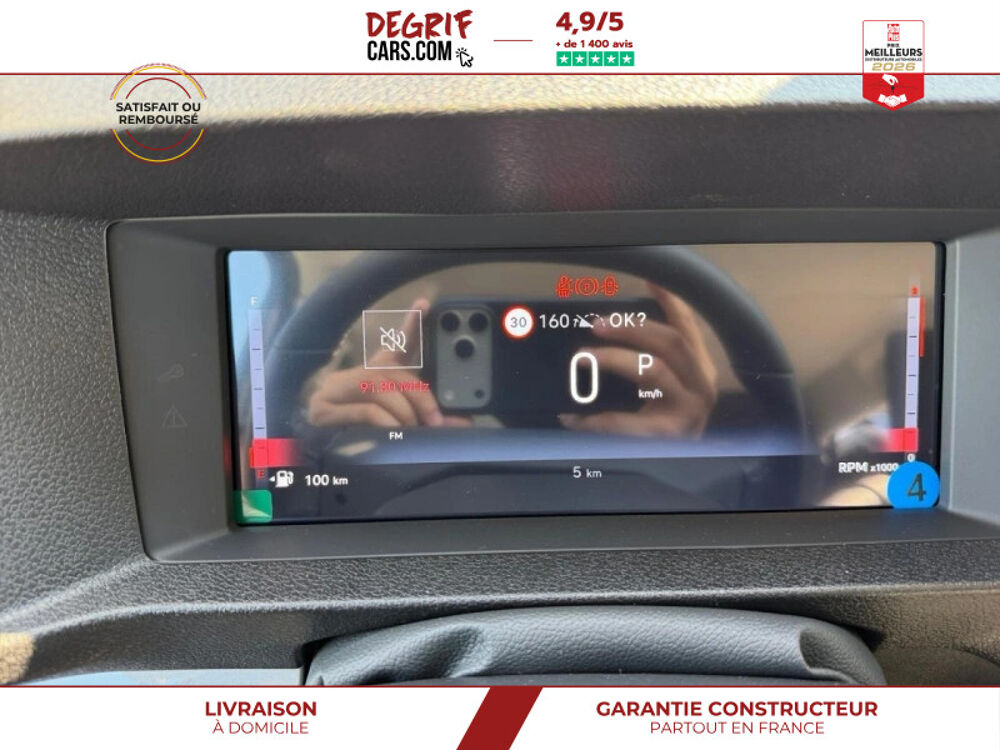 Scudo XL NOUVEAU MOTEUR 2.2 BlueHDi 180 EAT8 CABINE APPROFONDIE 5 2026 occasion 35830 Betton