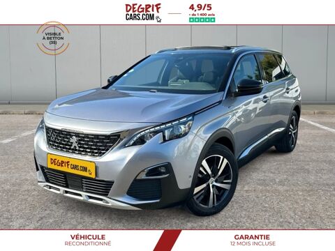 Peugeot 5008 1.5 BlueHDi 130 EAT8 GT Line + TOIT OUVRANT + 7 PLACES 2018 occasion Betton 35830