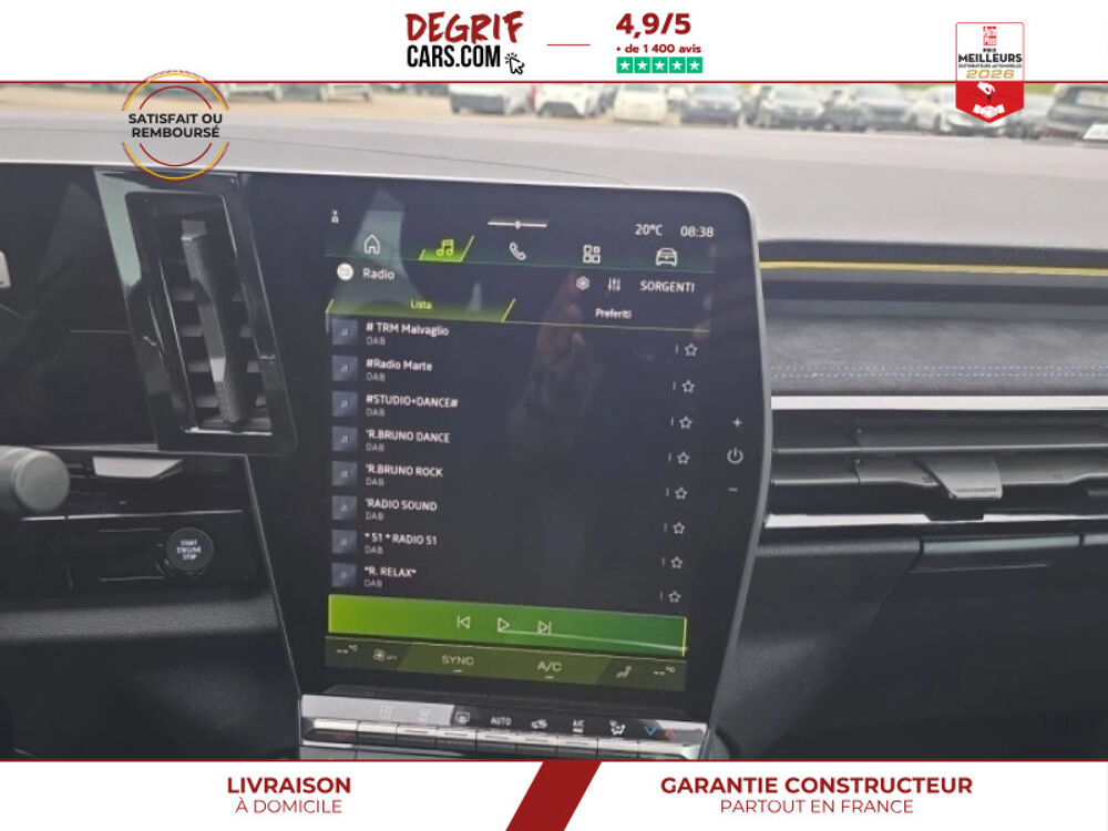 Divers E-Tech full hybrid 200ch esprit Alpine + ROUE DE SECOURS 2026 occasion 35830 Betton