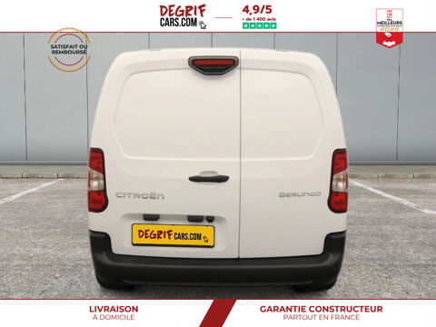 Berlingo VAN 1.5 Bluehdi 100ch Bvm6 3PL + CAM&Eacute;RA + R&Eacute;TROVISEUR NUM&Eacute;RI 2025 occasion 35830 Betton