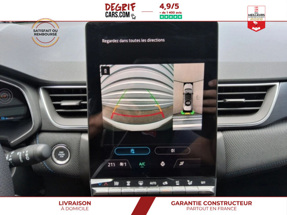 Captur E-Tech full hybrid 160 ch esprit Alpine + CAM&Eacute;RA 360 2026 occasion 35830 Betton