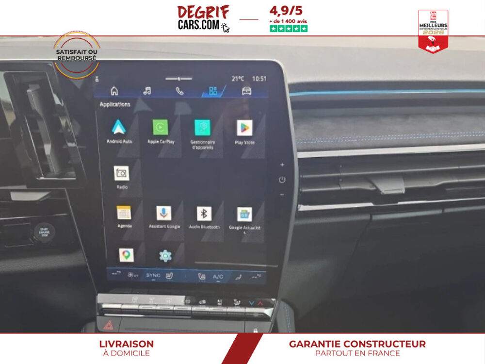 Divers E-Tech full hybrid 200ch esprit Alpine + ROUE DE SECOURS 2026 occasion 35830 Betton