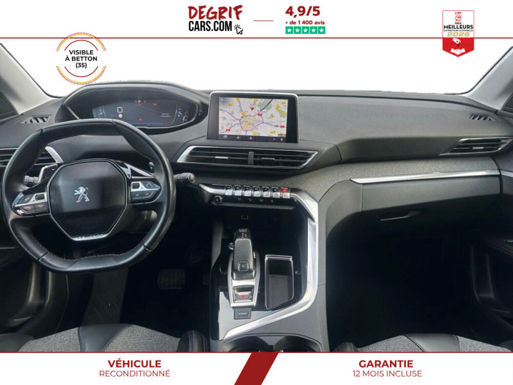 3008 1.6 THP 165 EAT6 Allure + CARPLAY + GARANTIE 12 MOIS 2017 occasion 35830 Betton