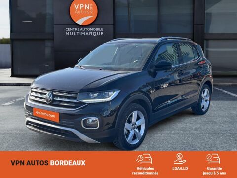 Volkswagen T-Cross 1.0 TSI 110 DSG 7 Lounge + full options 2022 occasion Lormont 33310