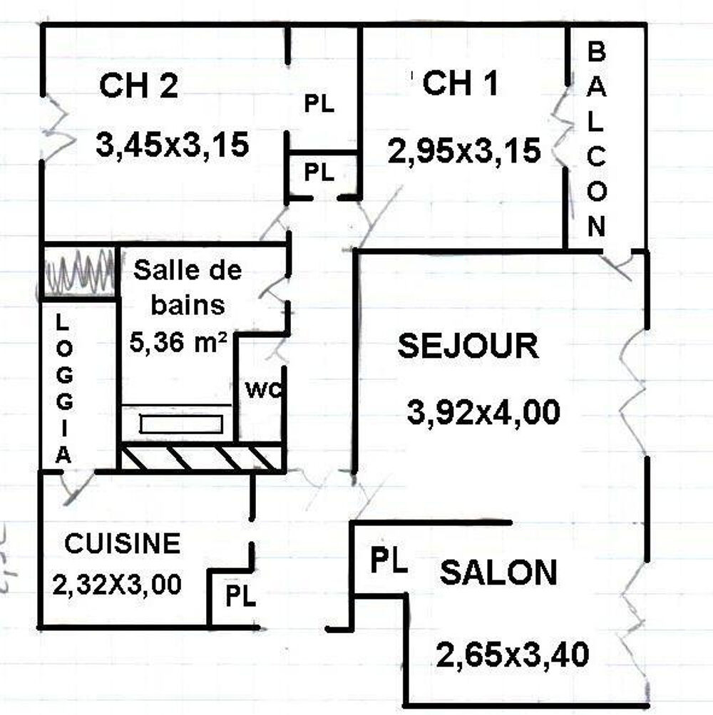 T3/4 Residence les lavandes