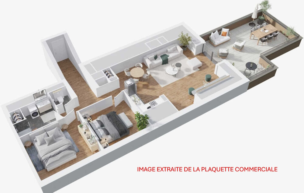 vente Appartement - 5 pièce(s) - 186 m² Fondettes (37230)