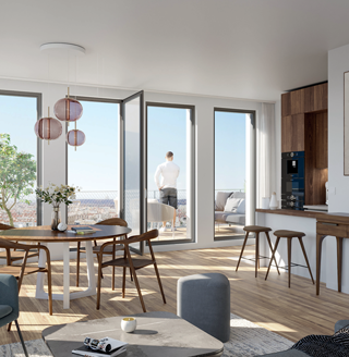  Appartement � vendre 4 pi�ces 99 m�