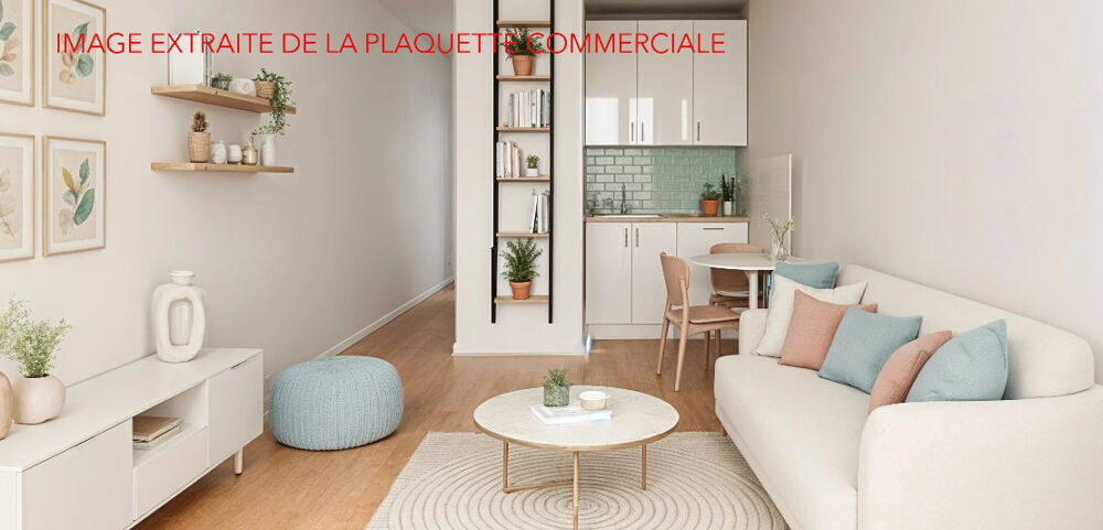 vente Appartement - 1 pièce(s) - 20 m² Saint-Orens-de-Gameville (31650)