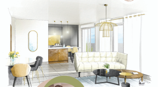  Appartement � vendre 3 pi�ces 65 m�