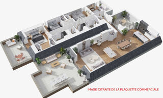  Appartement à vendre 4 pièces 83 m²