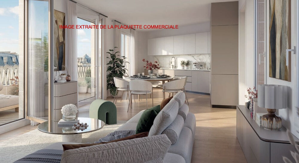 vente Appartement - 4 pièce(s) - 85 m² Paris 15