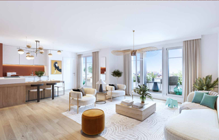  Appartement � vendre 2 pi�ces 44 m�