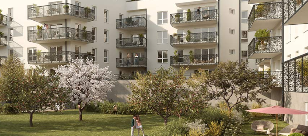 vente Appartement - 4 pice(s) - 80 m Angers (49100)
