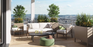  Appartement � vendre 2 pi�ces 44 m�