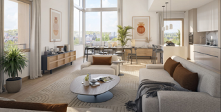  Appartement � vendre 3 pi�ces 61 m�