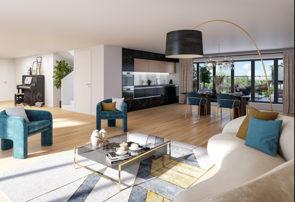 vente Appartement - 4 pice(s) - 80 m Angers (49100)