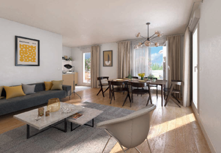  Appartement à vendre 3 pièces 69 m²
