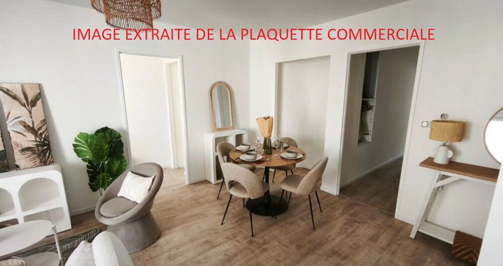 vente Appartement - 2 pièce(s) - 41 m² Tours (37100)