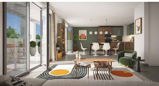  Appartement � vendre 2 pi�ces 44 m�