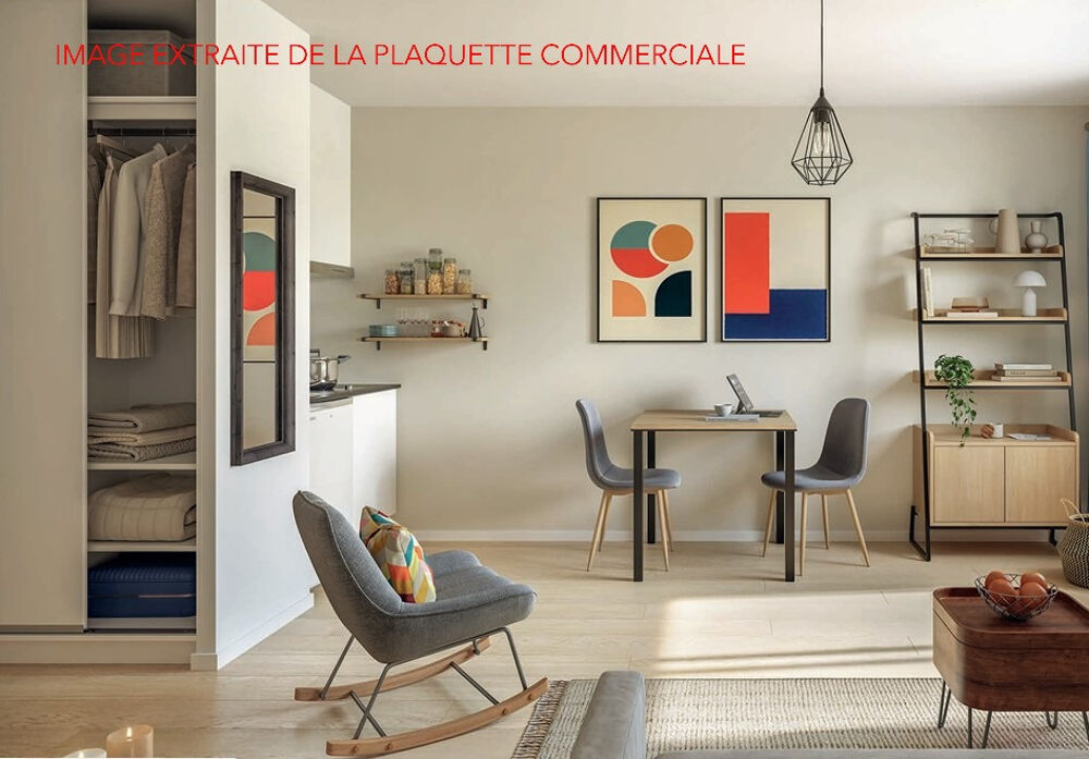 vente Appartement - 1 pièce(s) - 20 m² Saint-Orens-de-Gameville (31650)