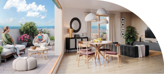  Appartement � vendre 2 pi�ces 44 m�