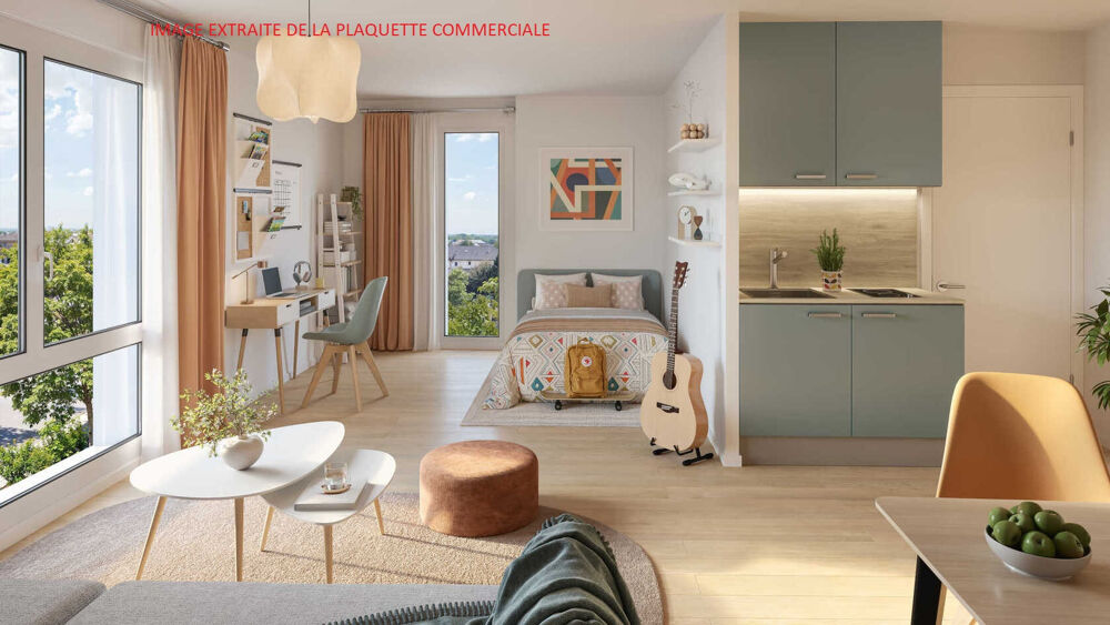 vente Appartement - 1 pièce(s) - 22 m² La Roche-sur-Yon (85000)