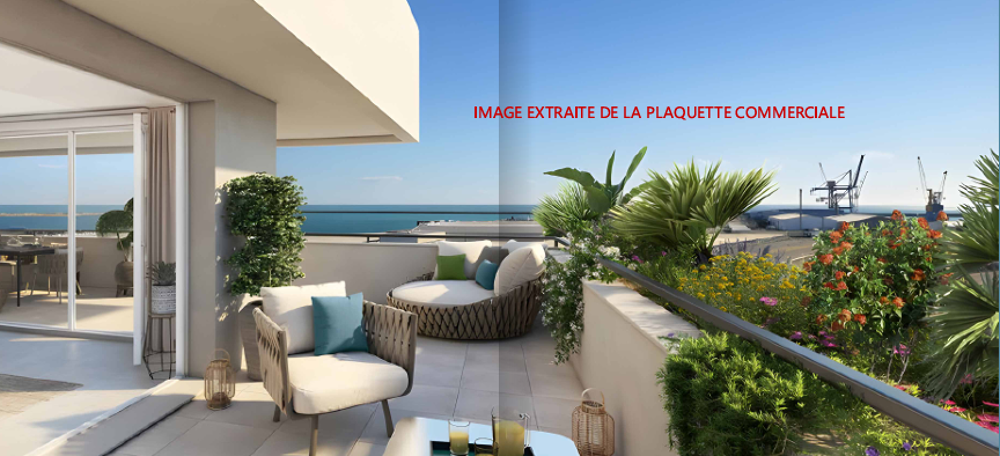 vente Appartement - 2 pièce(s) - 39 m² Sète (34200)