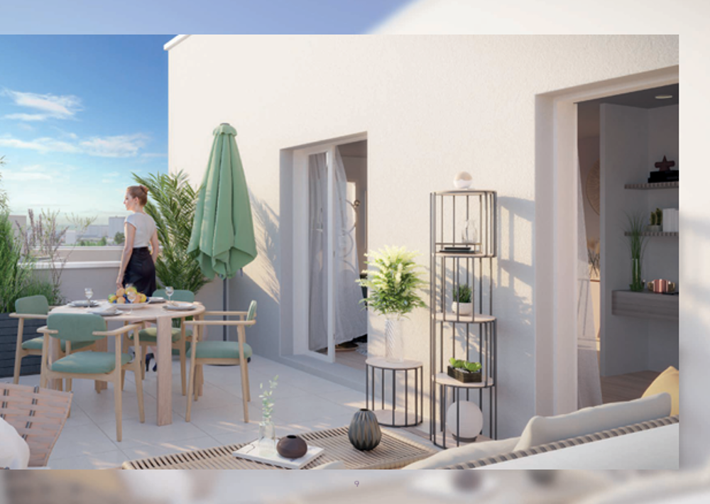 vente Appartement - 4 pi�ce(s) - 73 m� D�cines-Charpieu (69150)