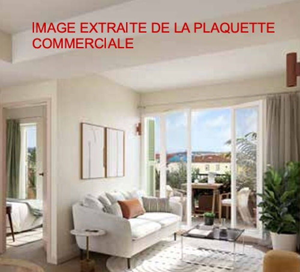 vente Appartement - 2 pièce(s) - 45 m² Nice (06000)