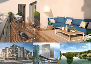  Appartement � vendre 4 pi�ces 107 m�