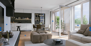  Appartement � vendre 3 pi�ces 67 m�