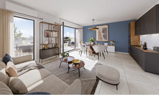  Appartement à vendre 3 pièces 58 m²