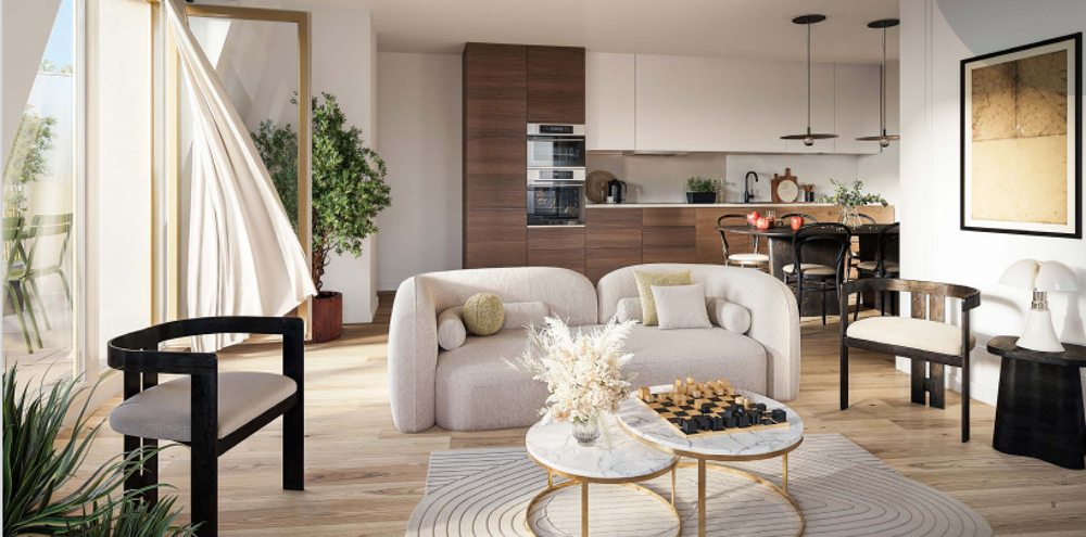 vente Appartement - 2 pi�ce(s) - 38 m� Saint-Georges-d'Ol�ron (17190)