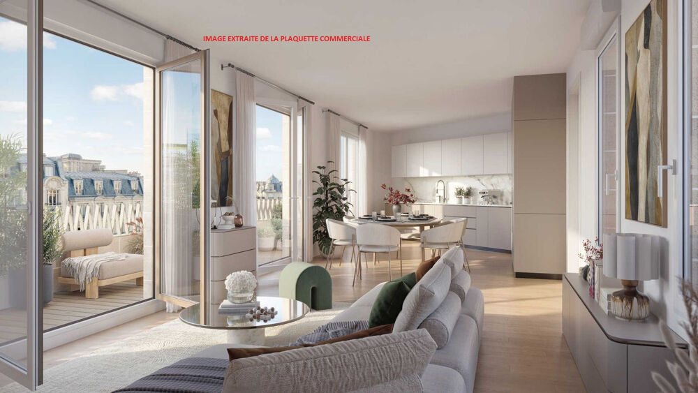 vente Appartement - 4 pièce(s) - 85 m² Paris 15