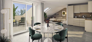  Appartement � vendre 3 pi�ces 57 m�