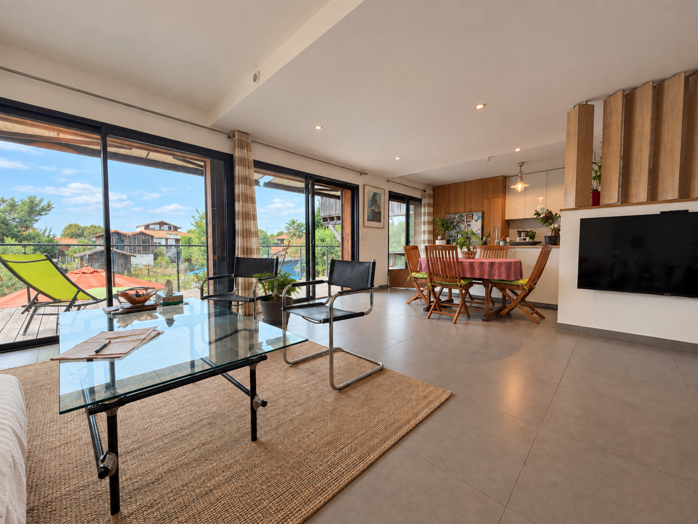 Vente Maison LA TESTE-DE-BUCH   Maison esprit Bassin avec piscine et accès privé au canelot La teste de buch