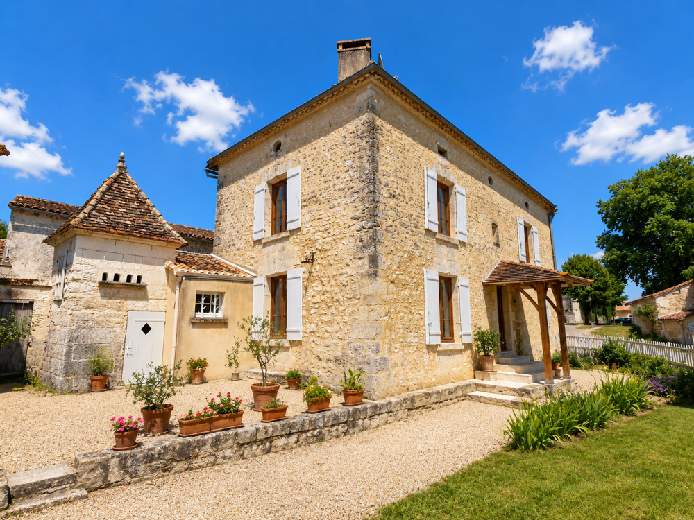 Maison 4 pièces 131 m² · à Blanzaguet St Cybard · 131 m² · 145 125 €