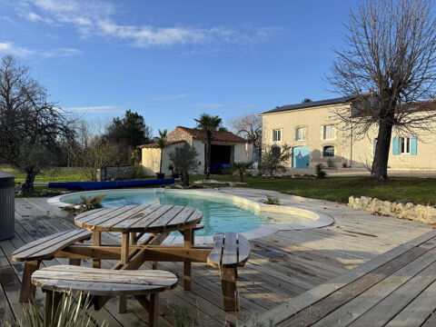 Vente Propri�t�/Ch�teau SUPERBE MAISON EN PIERRE AVEC STUDIO ET PISCINE Cierzac